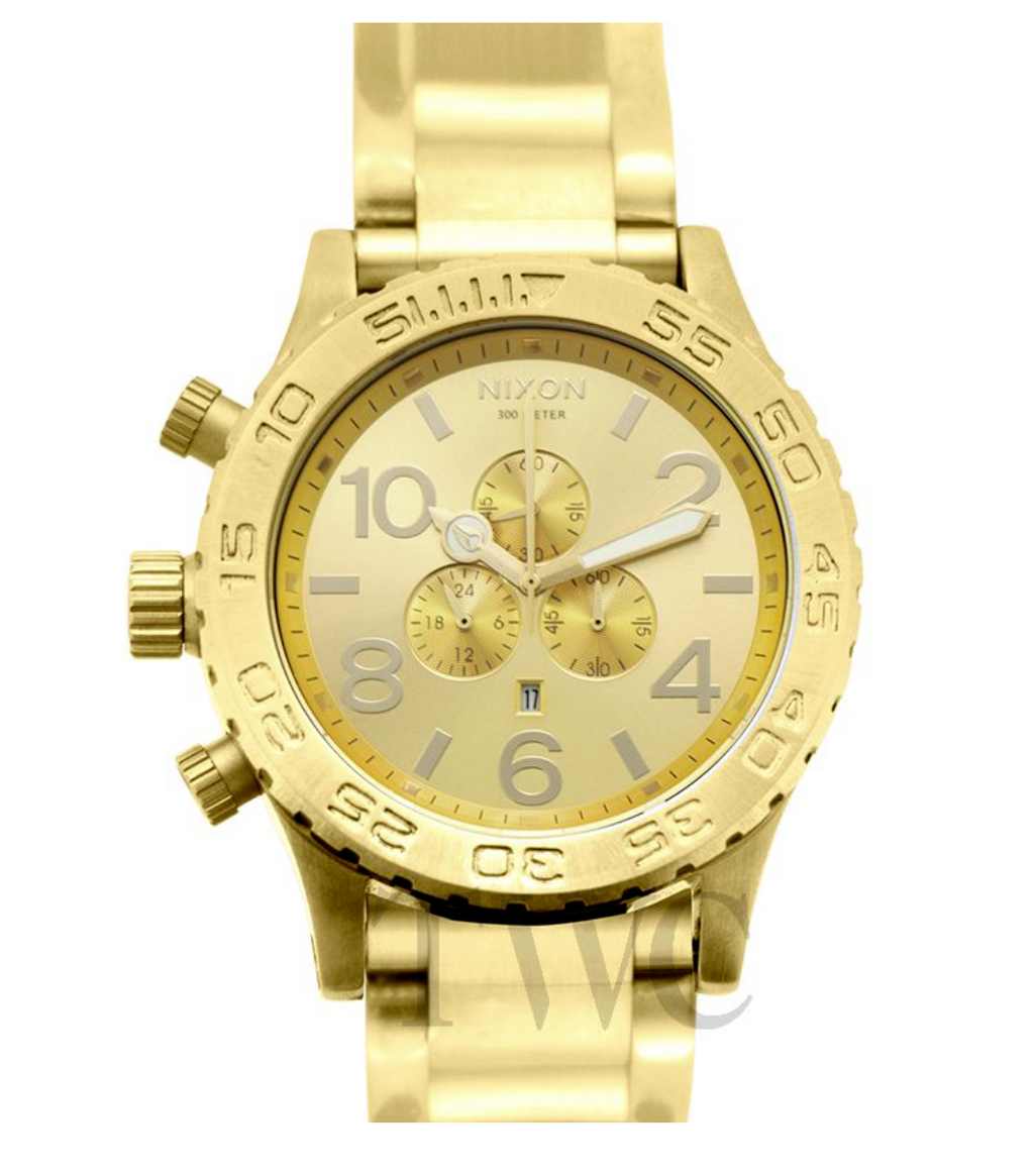 Nixon 51-30 All Gold Mens Watch A083-502