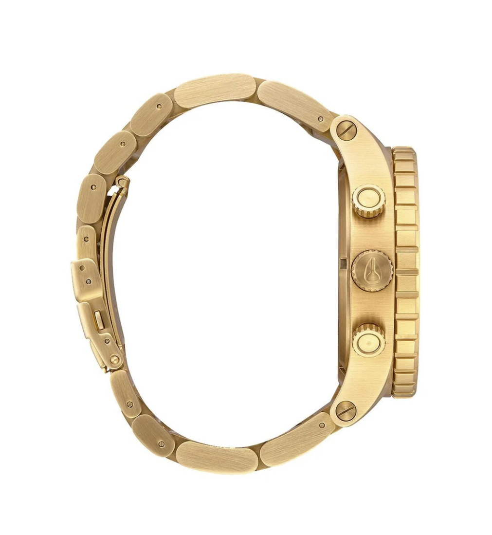 Reloj Nixon 51-30 para hombre, todo oro, A083-502