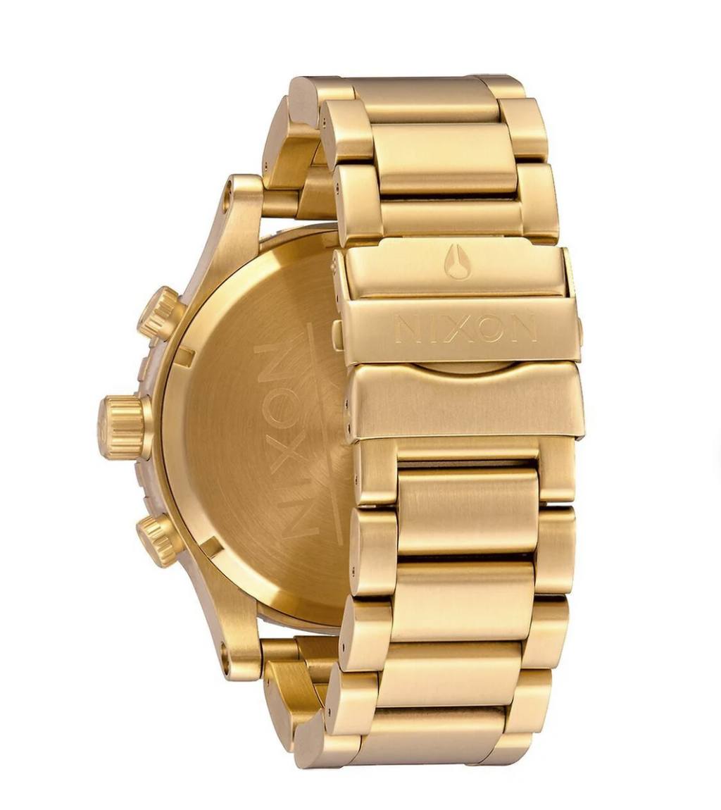 Nixon 51-30 All Gold Mens Watch A083-502