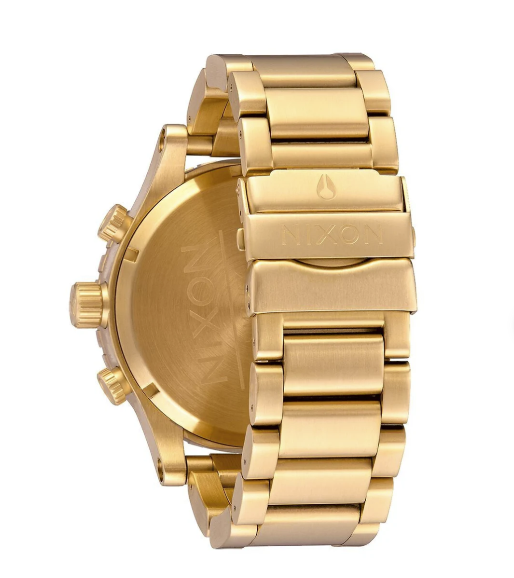 Reloj Nixon 51-30 para hombre, todo oro, A083-502