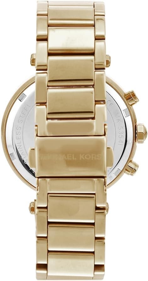 Michael Kors Parker Chronograph Gold Dial Gold-Tone Watch MK5354