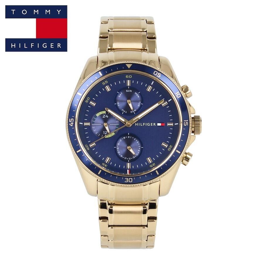 Brand New Authentic Mens Parker Gold Chronograph Bracelet Watch 1791834