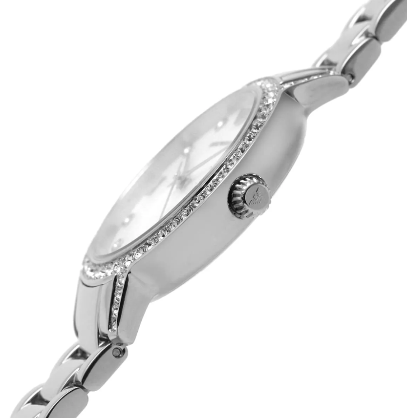 Genuine Mother Of Pearl Dial Emporio Armani Ladies Cleo Watch AR11484