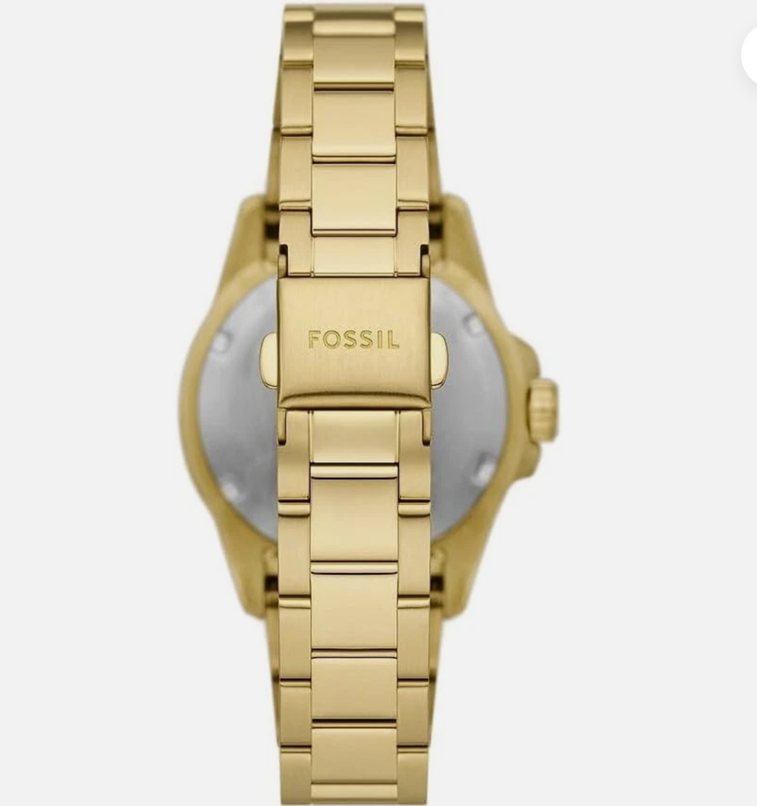 Fossil ES5350 Blue Gold Plated Bracelet Watch