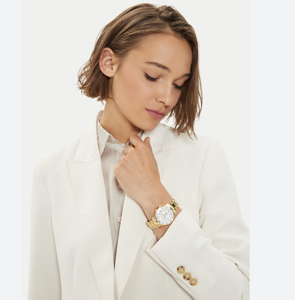 Fossil ES5350 Blue Gold Plated Bracelet Watch