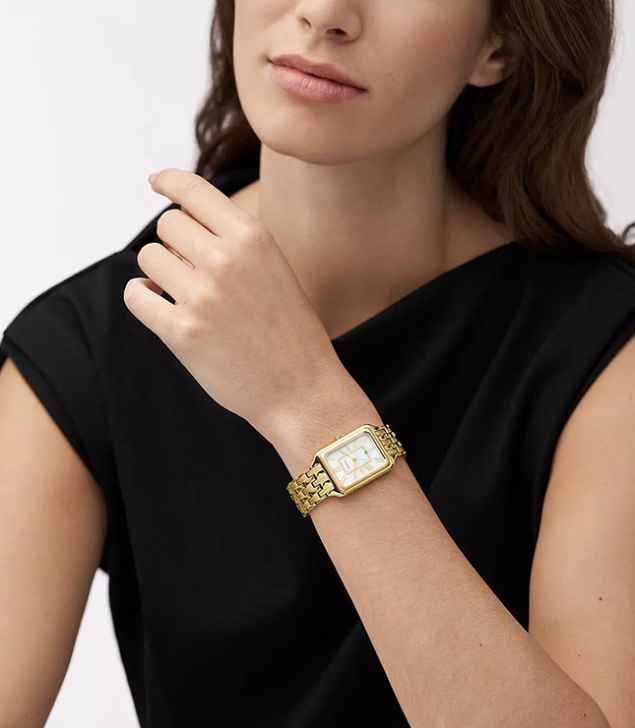 Reloj Fossil Raquel para mujer, esfera de nácar blanca, modelo ES5304