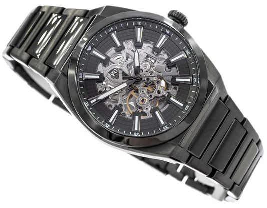 Genuine Fossil Everett Automatic Stainless Steel Watch ME3206