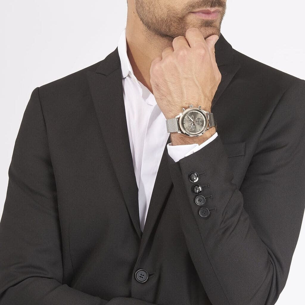 Hugo Boss Companion Chronograph Gents Mesh Watch 1513549