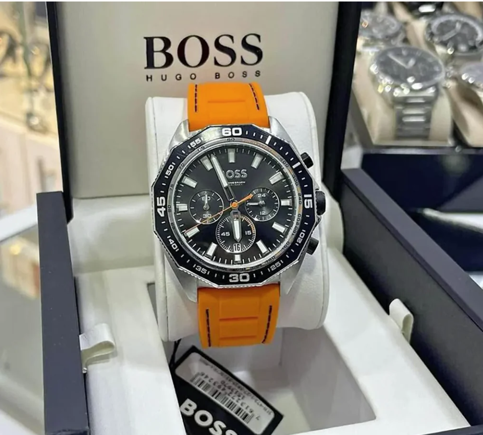 Reloj cronógrafo Boss Energy Naranja 1513970