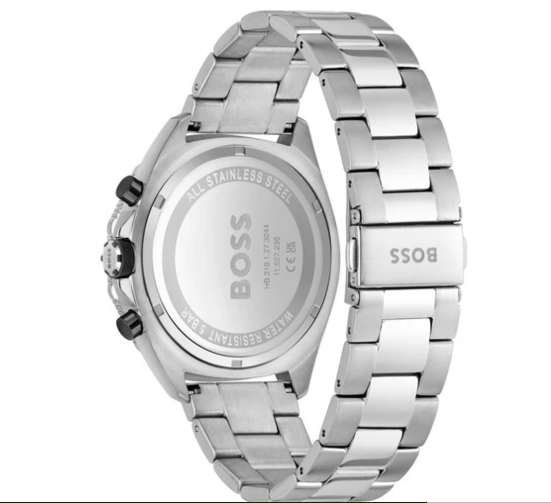 BOSS Mens Energy Stainless Steel Watch 1513971