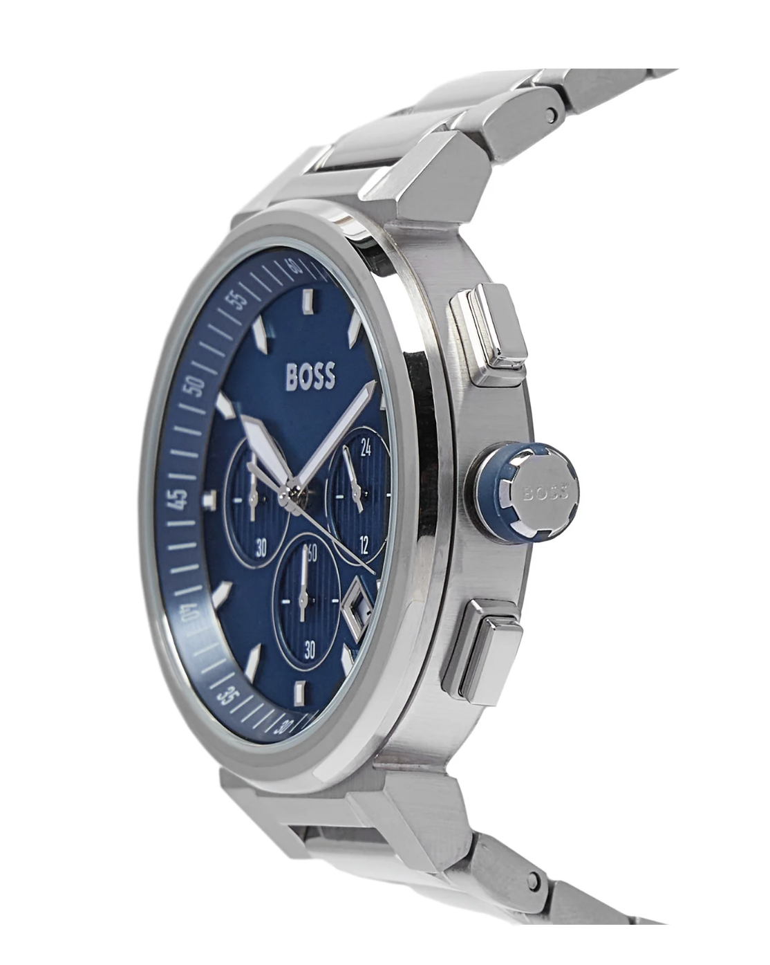 Hugo Boss One Chronograph Blue Dial Watch 1513999