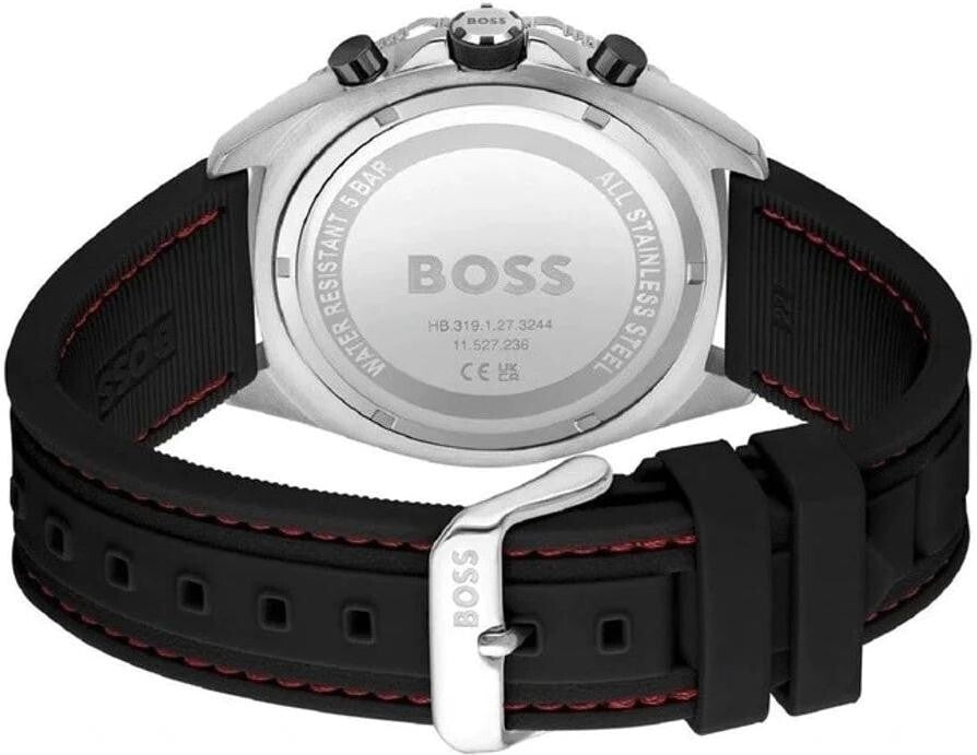Reloj Hugo Boss Energy Chrono para hombre, esfera negra, 1513969