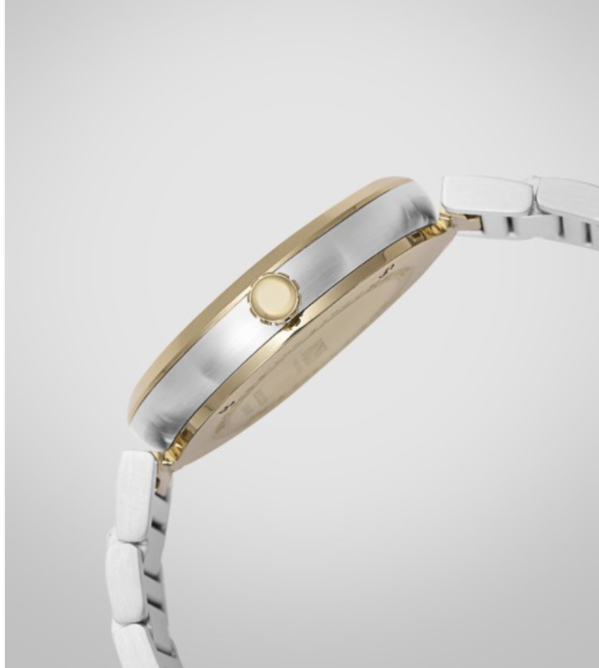 Hugo Boss Womens Allusion Gold & Silver Stainless Steel Watch 1502417