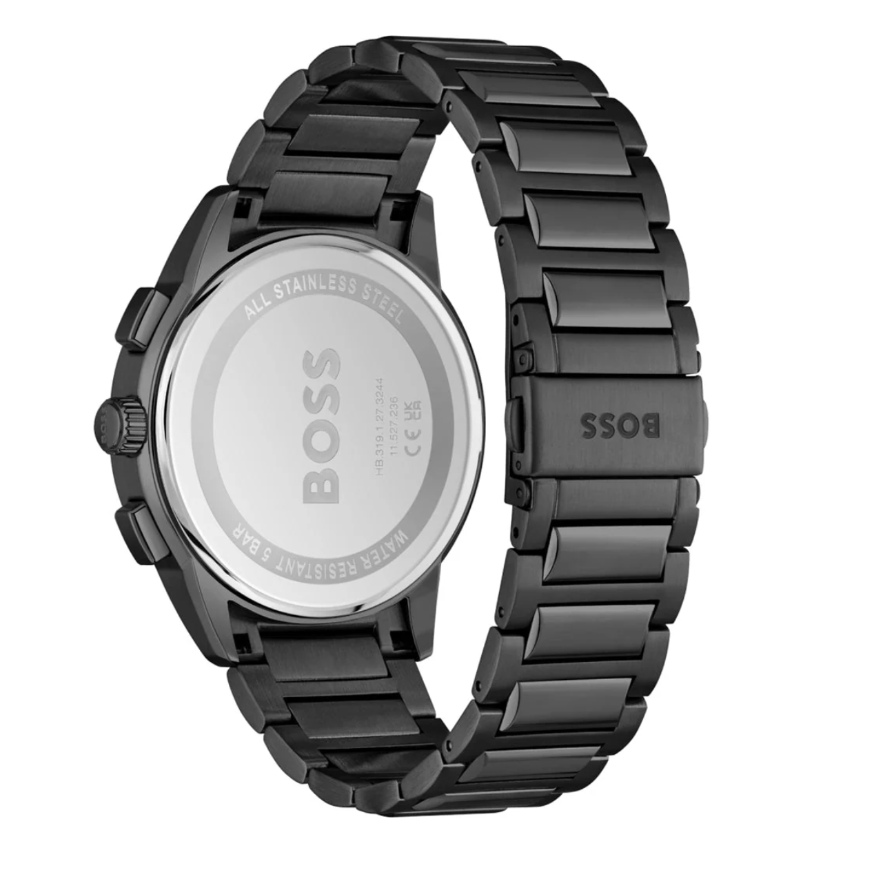 Hugo Boss Dapper Grey Steel Men's Chronograph Watch 1513929