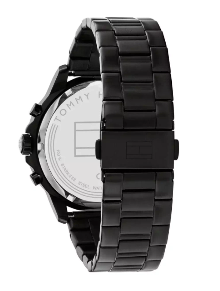 Reloj Tommy Hilfiger 1710478 para hombre, color negro