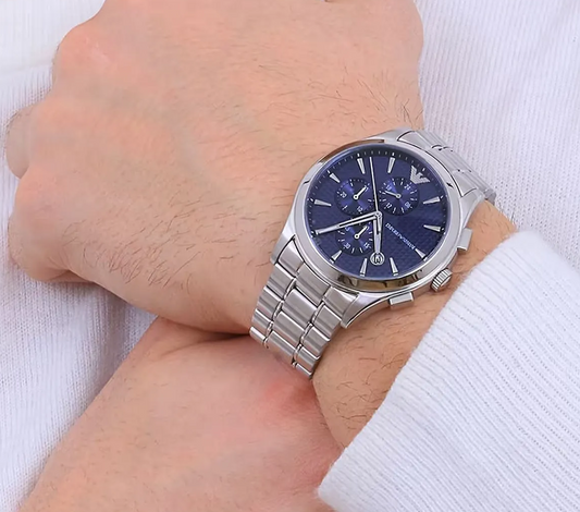 AR11528 Emporio Armani Paolo Blue Chronograph Men’s Watch
