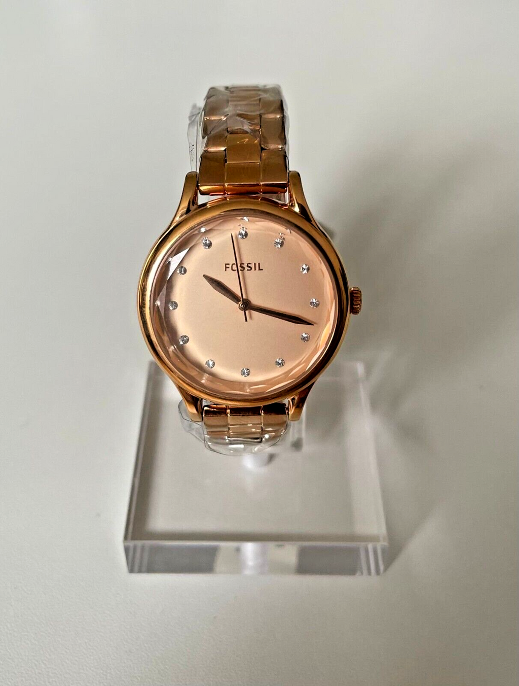 Fossil BQ3321 Laney Womens Rose Gold Bracelet Watch