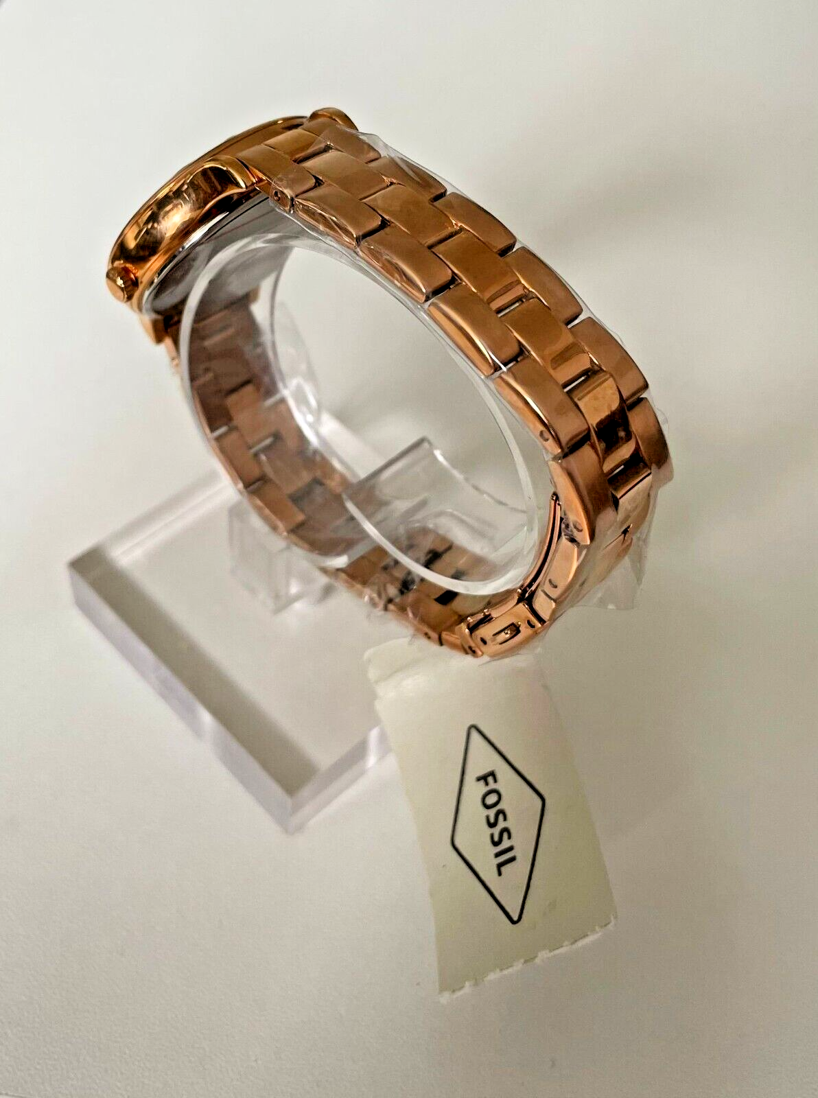 Reloj de pulsera Fossil BQ3321 Laney para mujer, color oro rosa