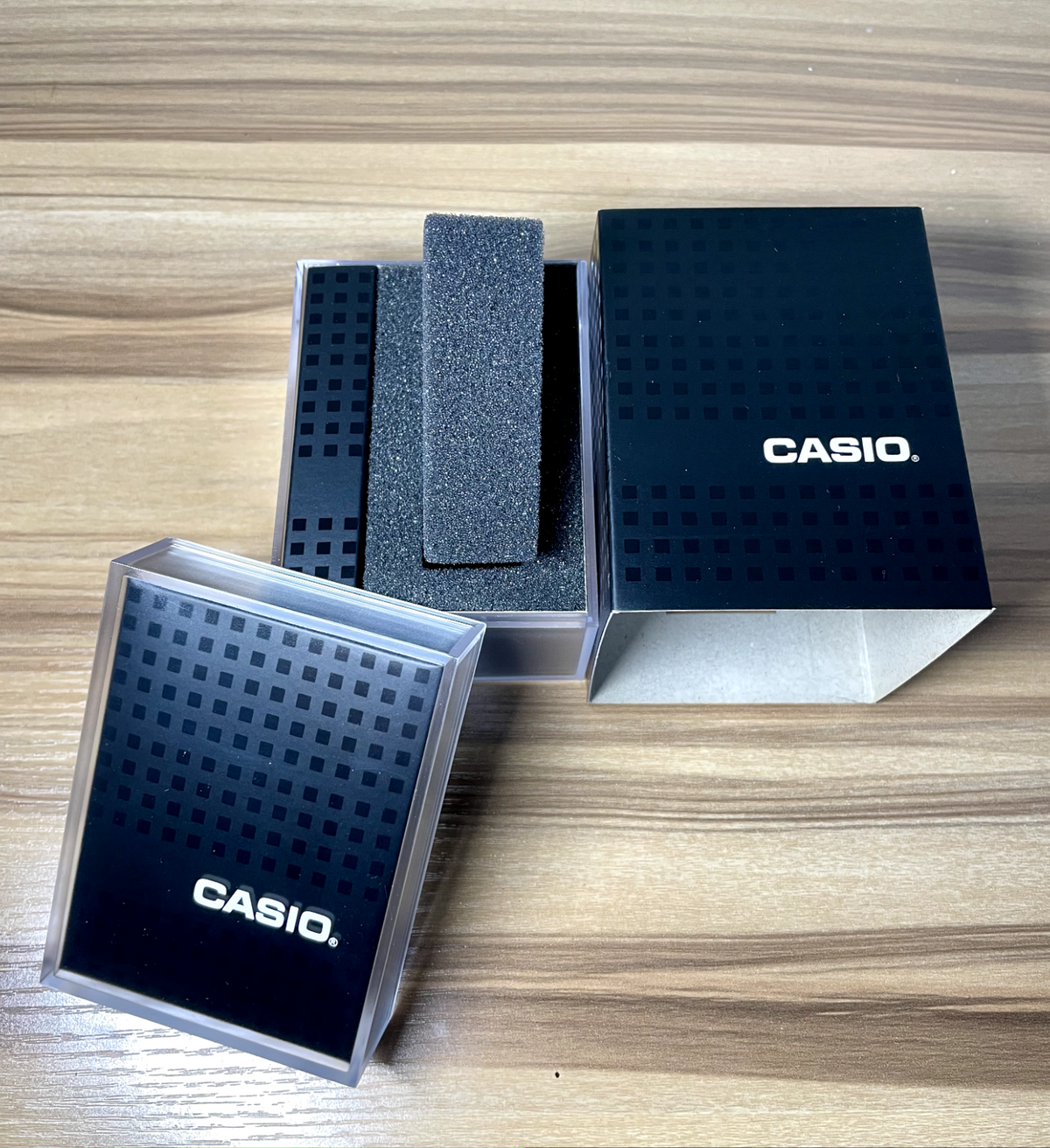 Estuche de transporte/guardaparatos de reloj Casio Presentation