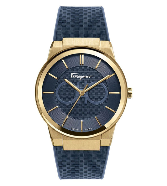 Salvatore Ferragamo Mens Ferragamo Sapphire Watch SFHP00220