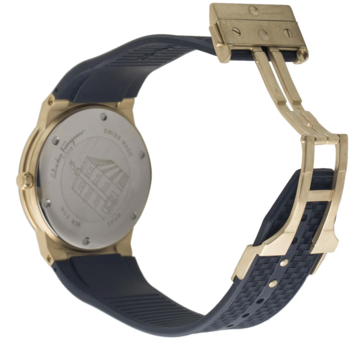 Salvatore Ferragamo Mens Ferragamo Sapphire Watch SFHP00220