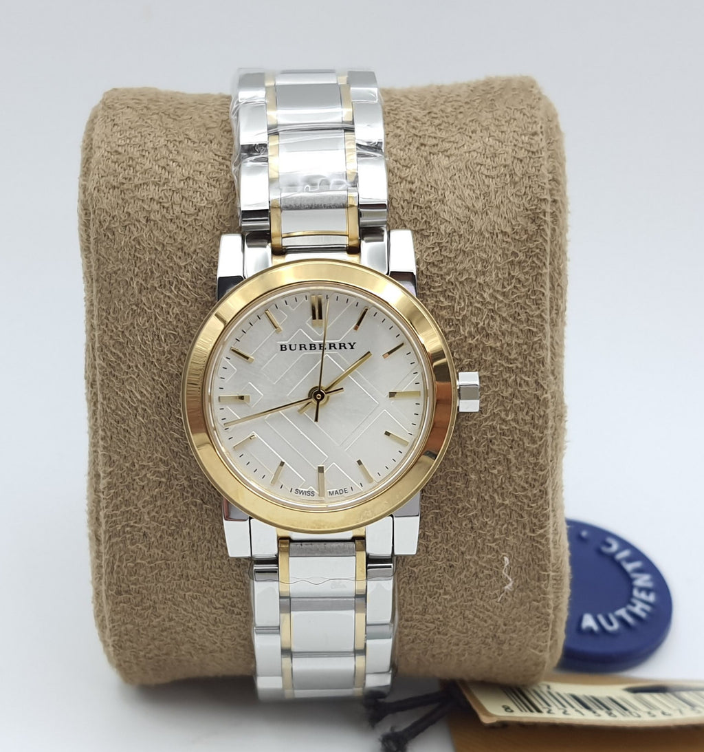 Burberry BU9217 The City Womens Petite Two Tone Watch