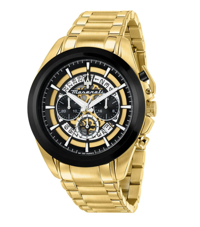 Maserati R8873612058 Traguardo Chronograph Mens Bracelet Watch