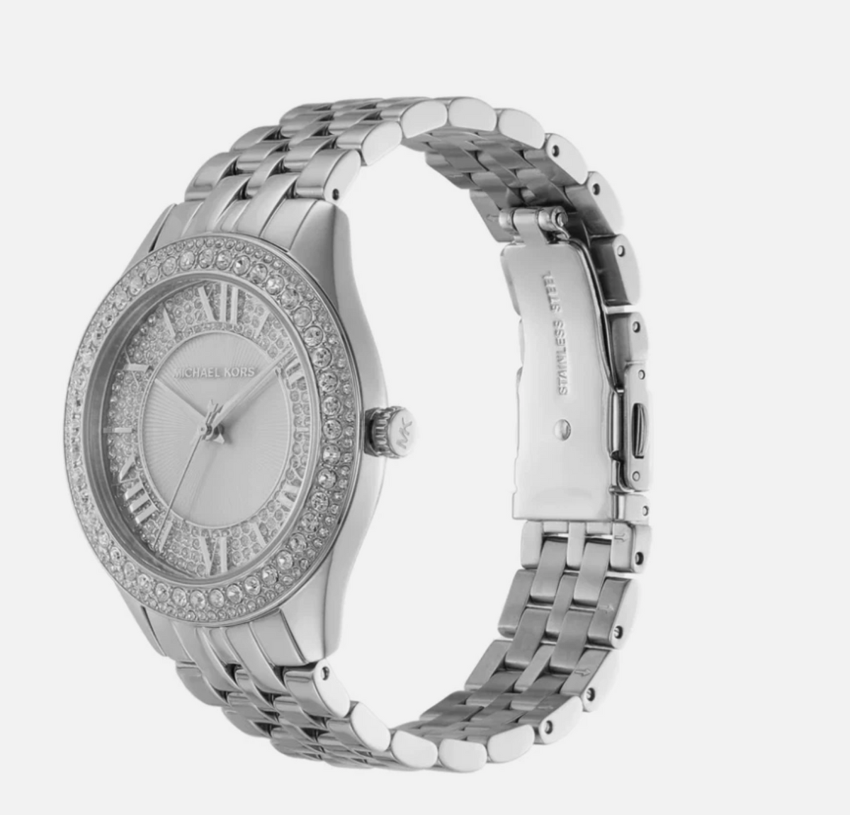 Reloj de señora Michael Kors Harlowe plateado MK4708