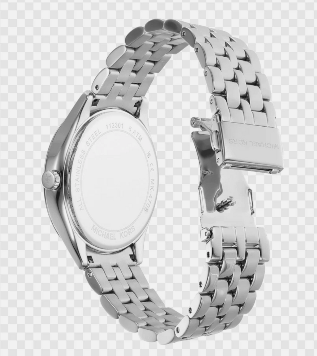 Reloj de señora Michael Kors Harlowe plateado MK4708