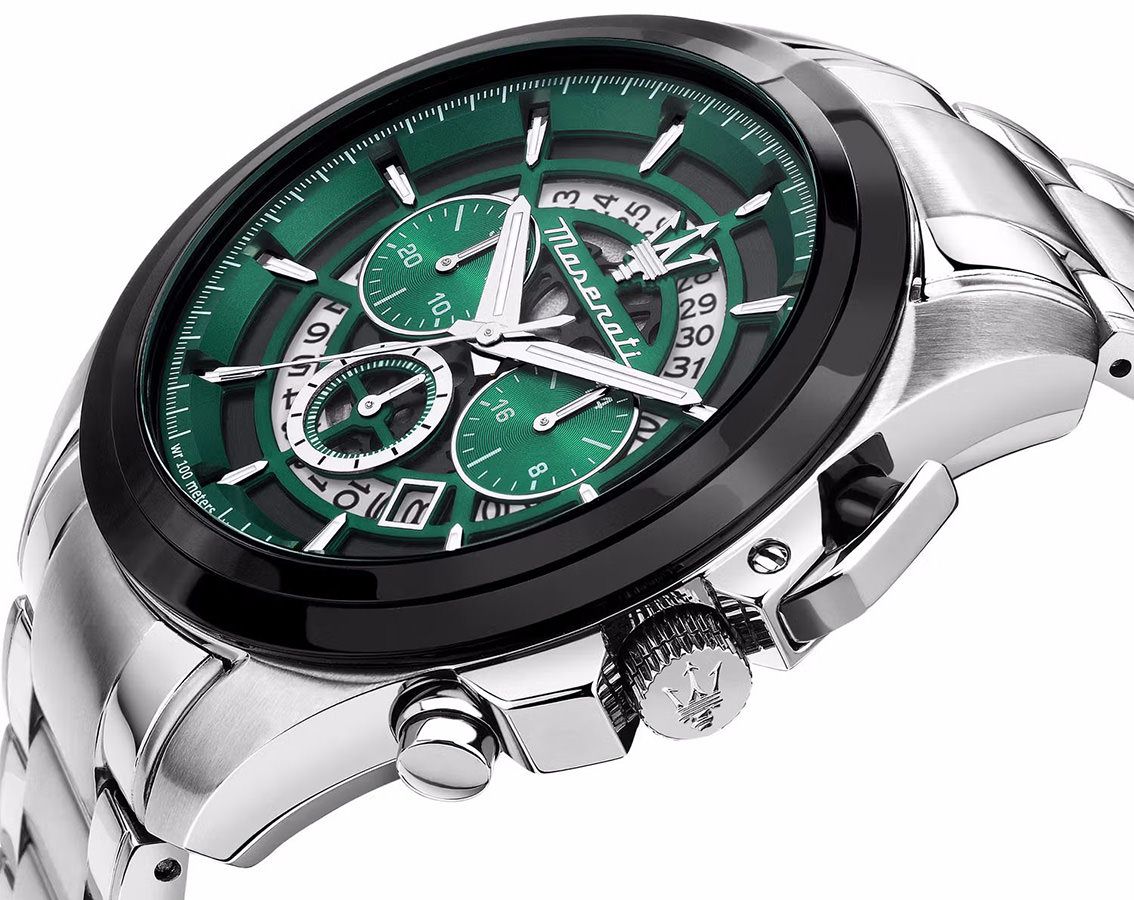 Maserati R8873612060 Traguardo Chronograph Bracelet Watch