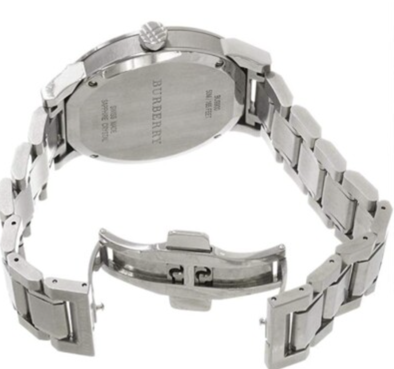 Burberry BU9900 The City 42mm Silver Mens Watch