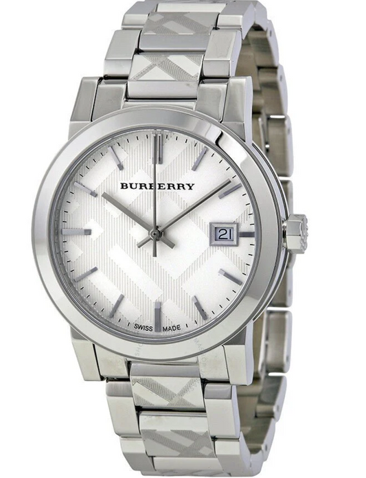 Reloj Burberry The City para mujer, plateado, 34 mm, BU9144