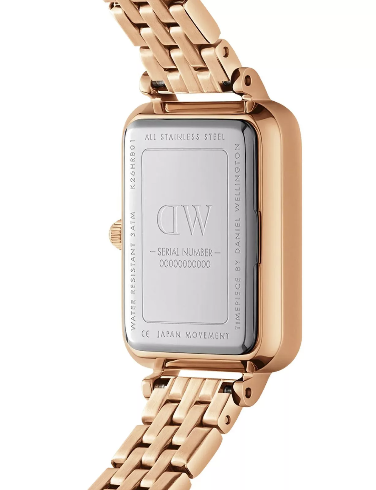 Reloj de señora Daniel Wellington DW00100621 Pink Melrose Mother Of Pearl Quadro