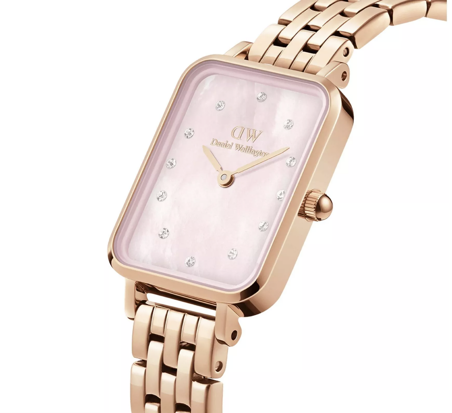 Reloj de señora Daniel Wellington DW00100621 Pink Melrose Mother Of Pearl Quadro