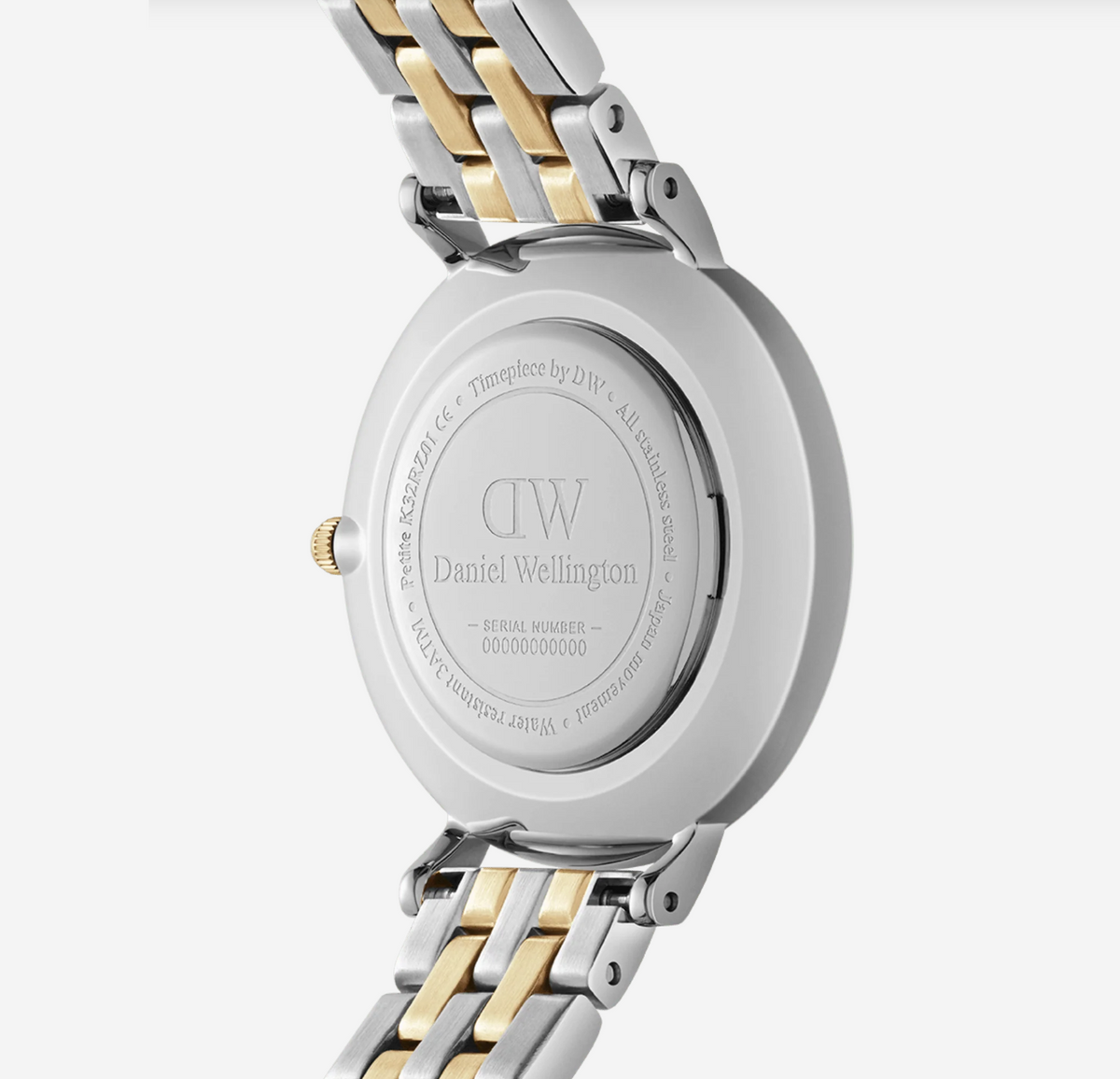Daniel Wellington DW00100665 Petite Lumine Bezel 5-Link Two-Tone MOP