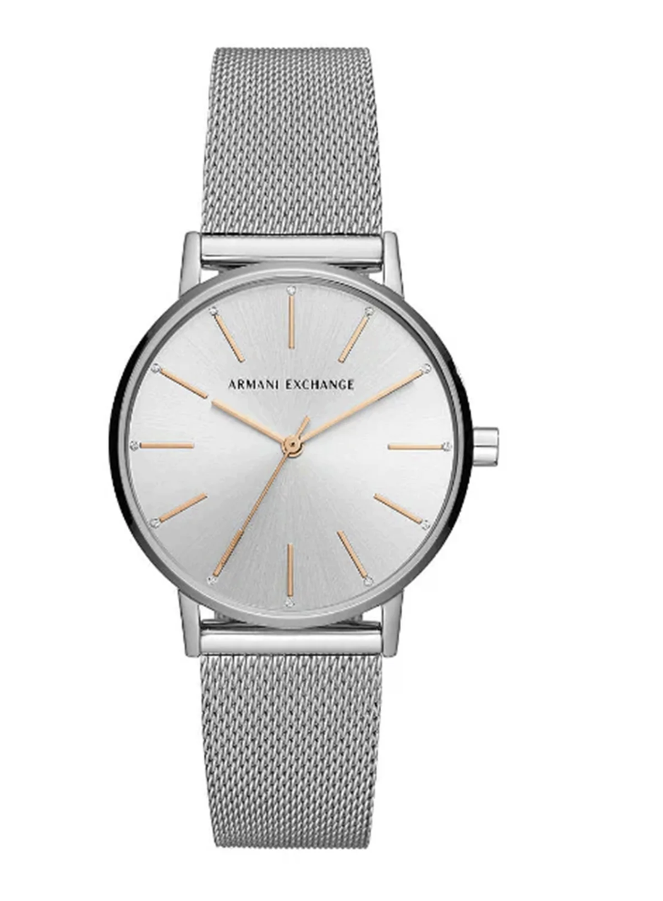 ARMANI EXCHANGE AX7112 CAYDE SILVER STAINLESS STEEL WATCH