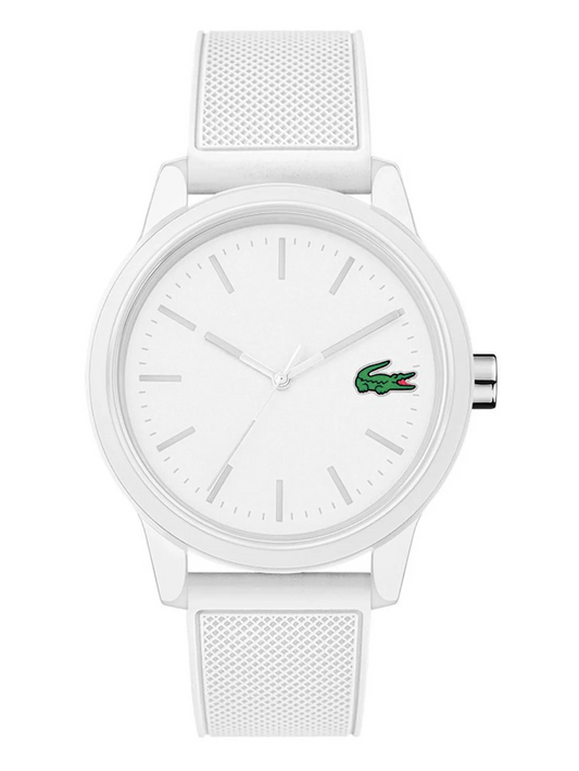 Lacoste 2010984 Mens Analogue Classic Quartz Watch with Silicone Strap