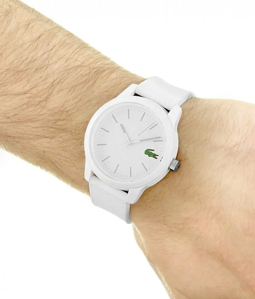 Lacoste 2010984 Mens Analogue Classic Quartz Watch with Silicone Strap
