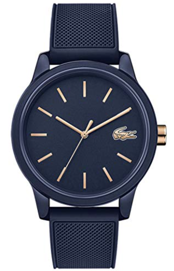 Lacoste Mens 2011011 Navy Blue Silicone Watch