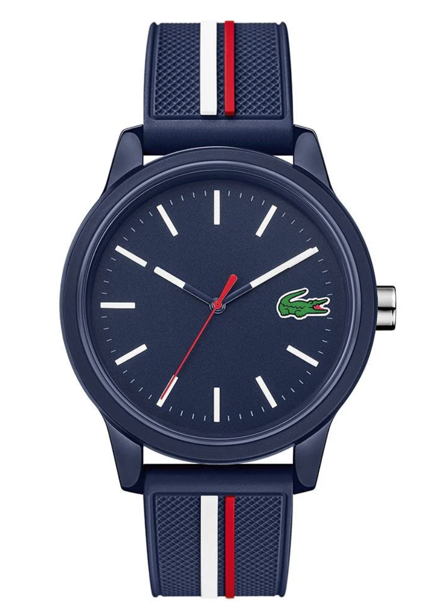 Lacoste 2011070 12.12 Navy Blue Silicone Mens Watch