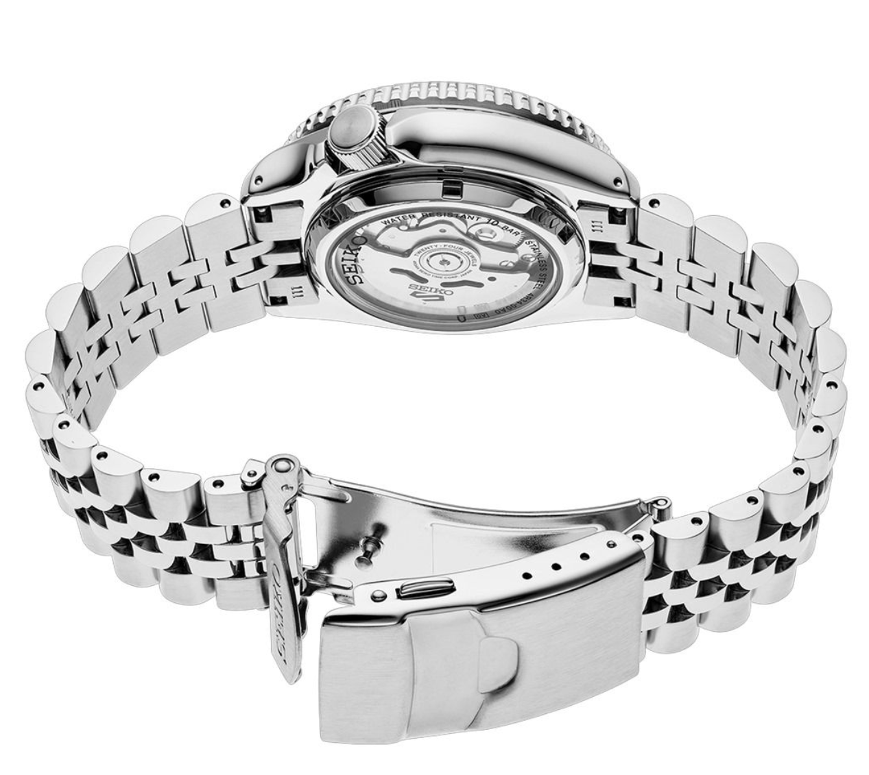 Seiko 5 SSK001K1 Sports Black Grape GMT Automatic Watch