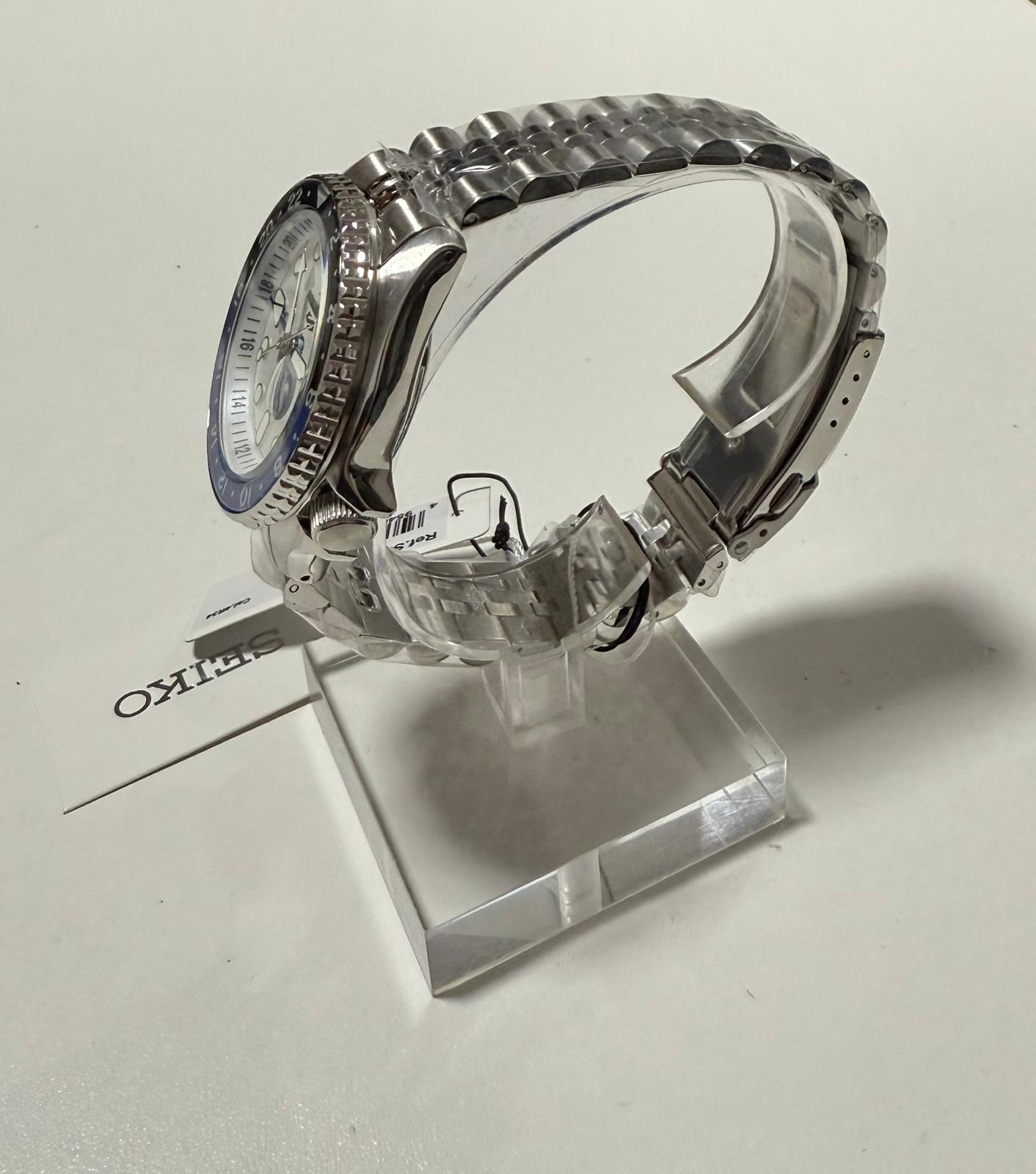 Seiko 5 Sports SSK033K1 SKX GMT Made In Japan Mens Bracelet Watch