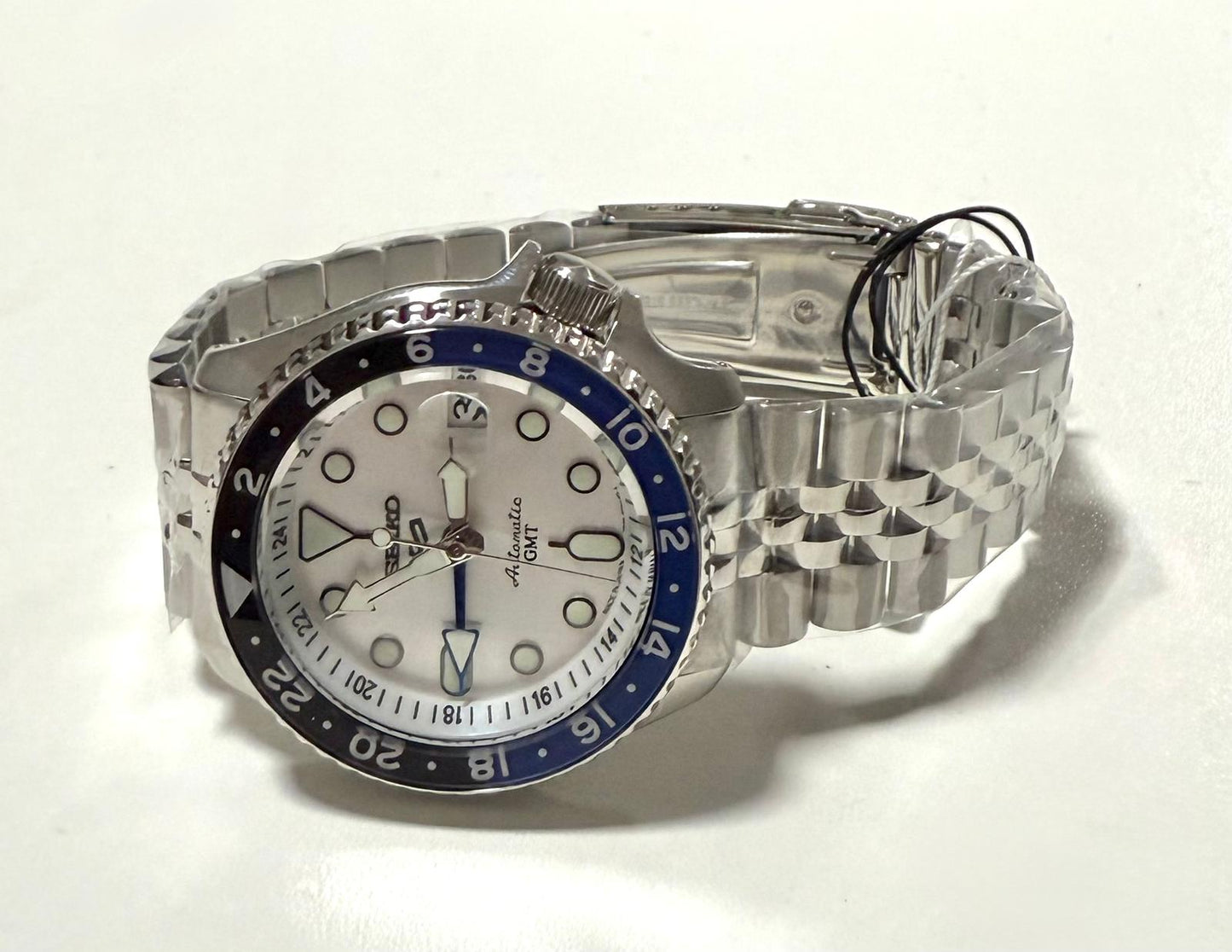 Seiko 5 Sports SSK033K1 SKX GMT Made In Japan Mens Bracelet Watch