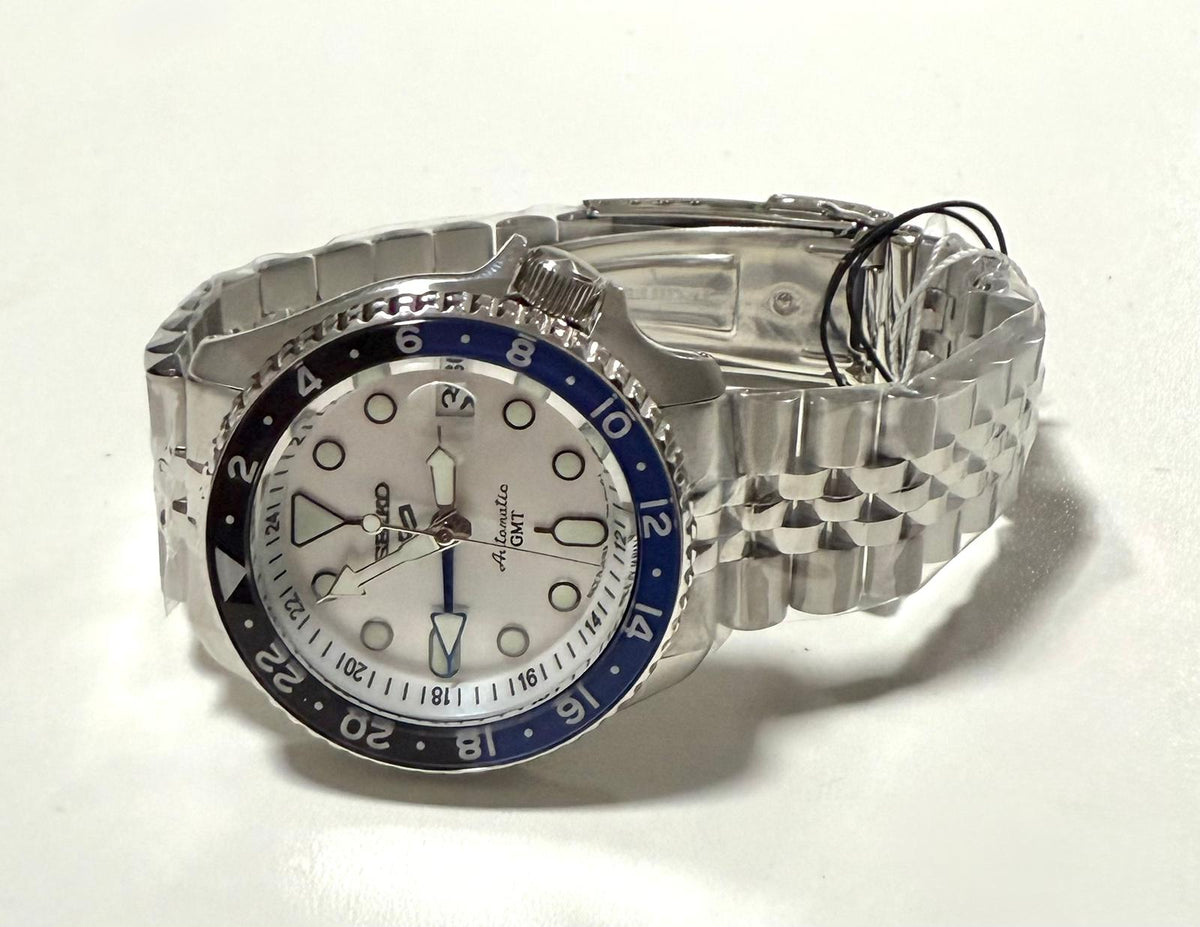 Seiko 5 Sports SSK033K1 SKX GMT Made In Japan Mens Bracelet Watch