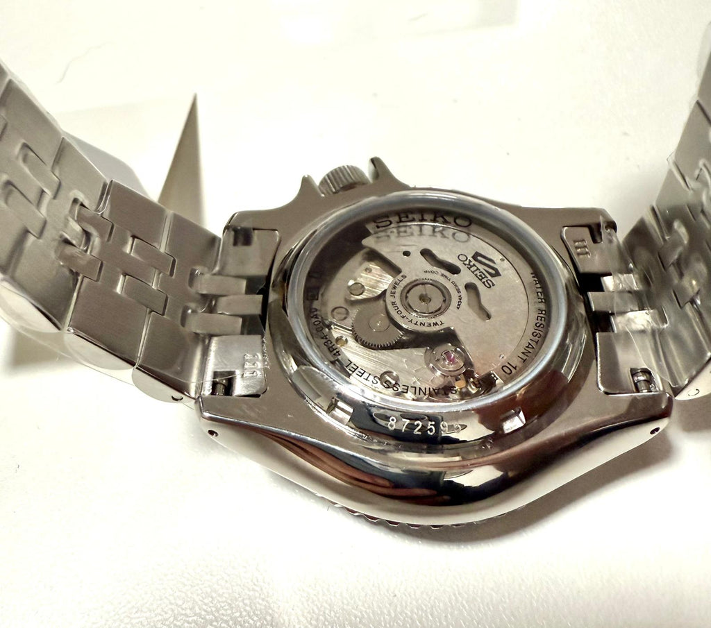 Seiko 5 Sports GMT Made in Japan Bracelet Mens Watch SSK033K1