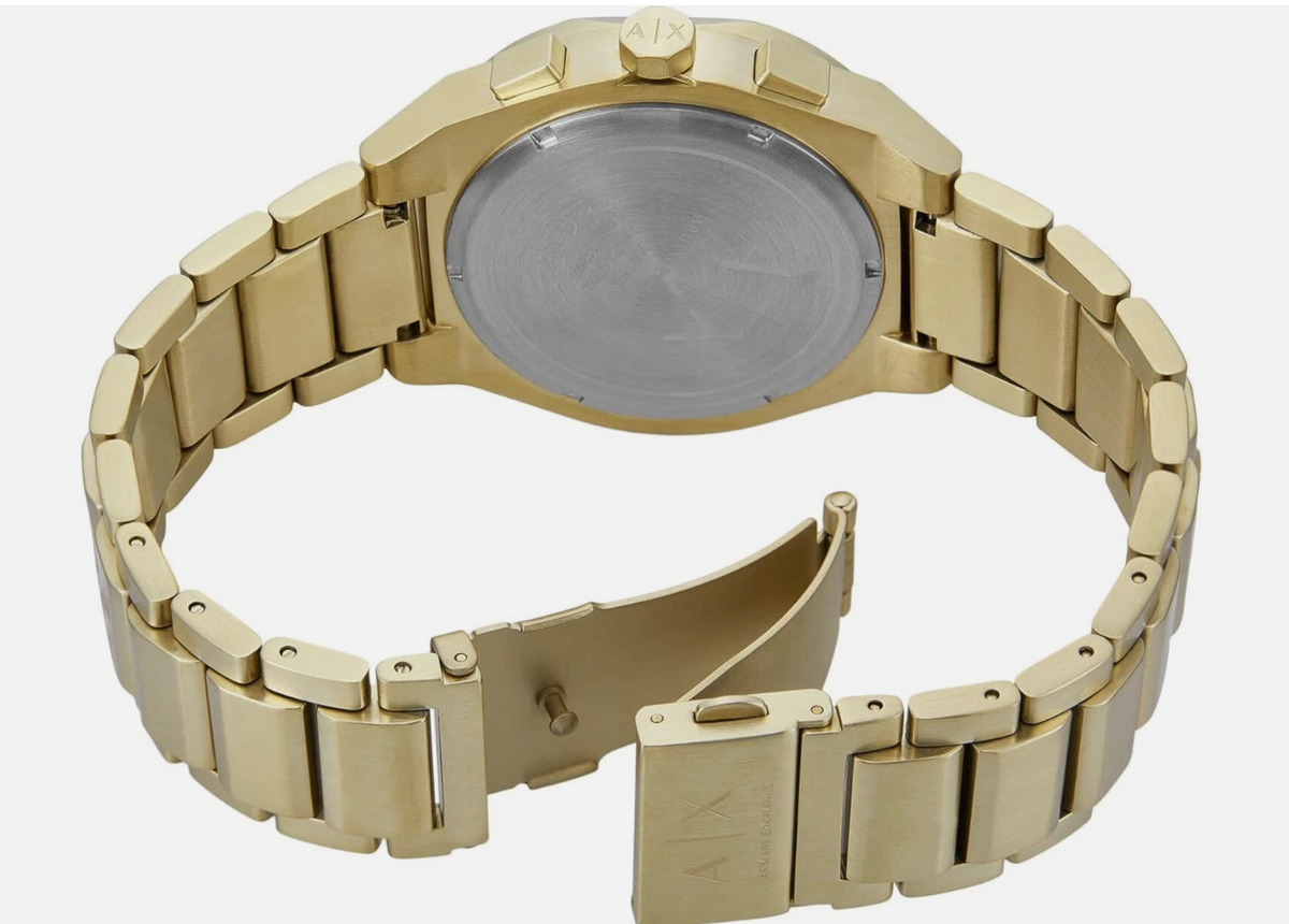 Armani Exchange AX4180 Sync Chronograph Gold-Tone Mens Watch