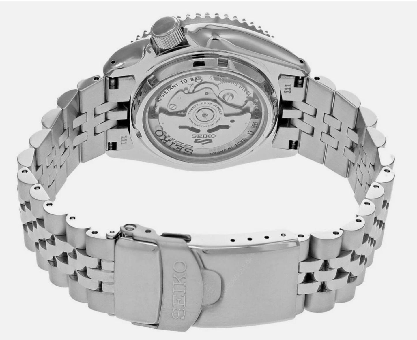 SEIKO 5 SSK017 Sports SKX Sports Style GMT Series 42.5MM Yellow Dial Men's Watch