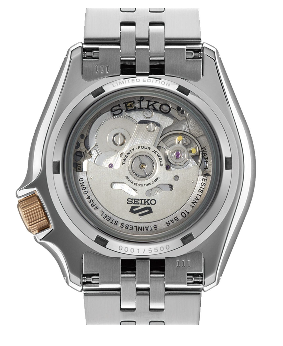 Seiko 5 Sports GMT Sunrise Dial Mens Watch SSK046K1