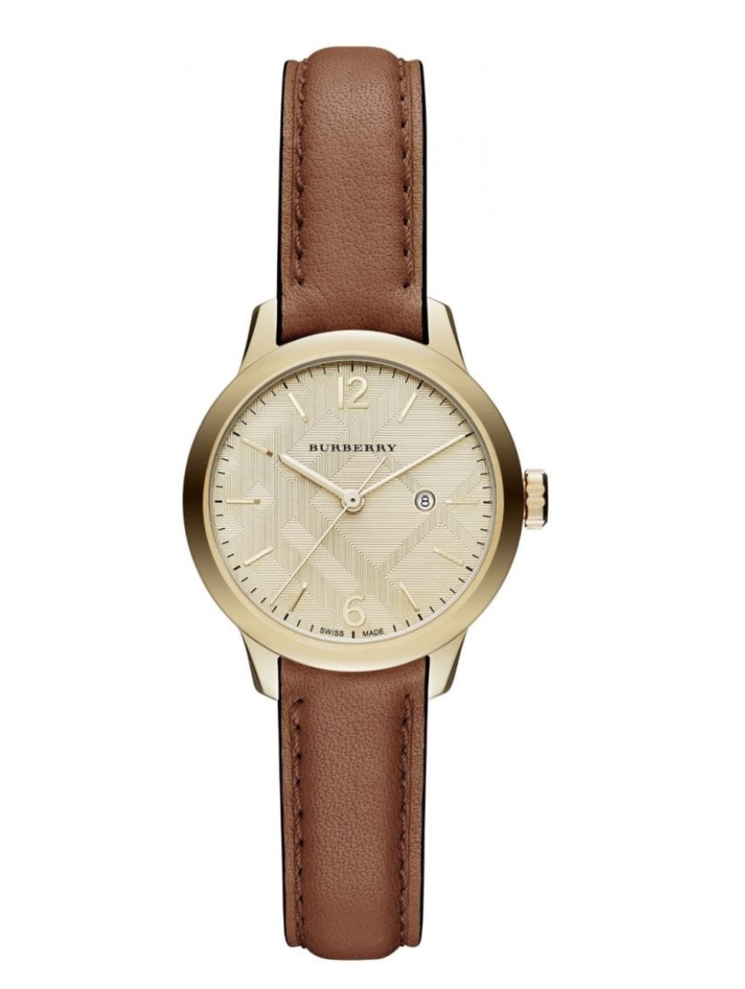 Burberry BU10101 The Classic Champagne Gold Dial Womens Watch